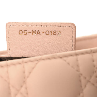 Lambskin Cannage Large Lady Dior Fard