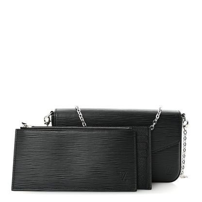 Epi Pochette Felicie Black