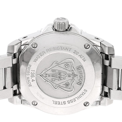 Stainless Steel Diamond Mother of Pearl 32mm Dive Quartz Watch