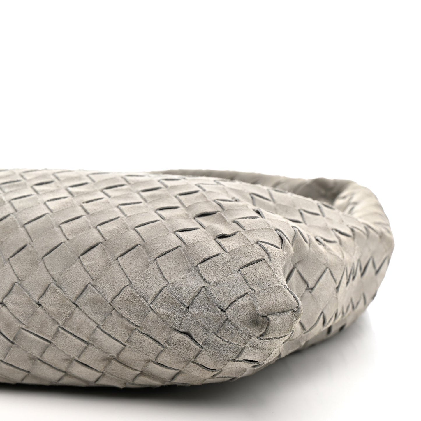 Suede Intrecciato Small Hop Sterling