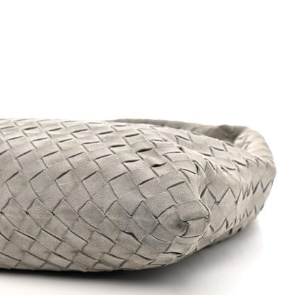 Suede Intrecciato Small Hop Sterling