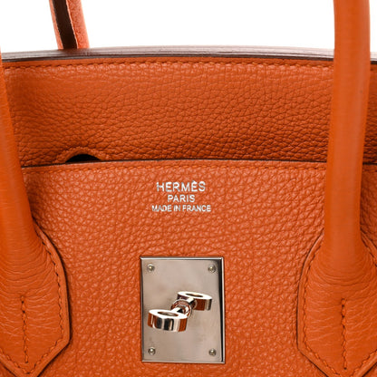 Togo Birkin 35 Orange