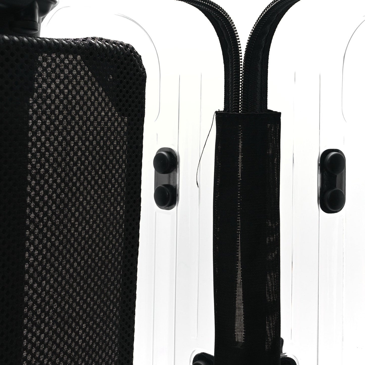 X RIMOWA Polycarbonate Luggage Transparent