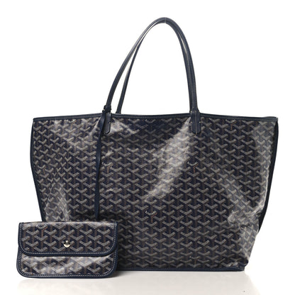 Goyardine Reversible Anjou GM Navy