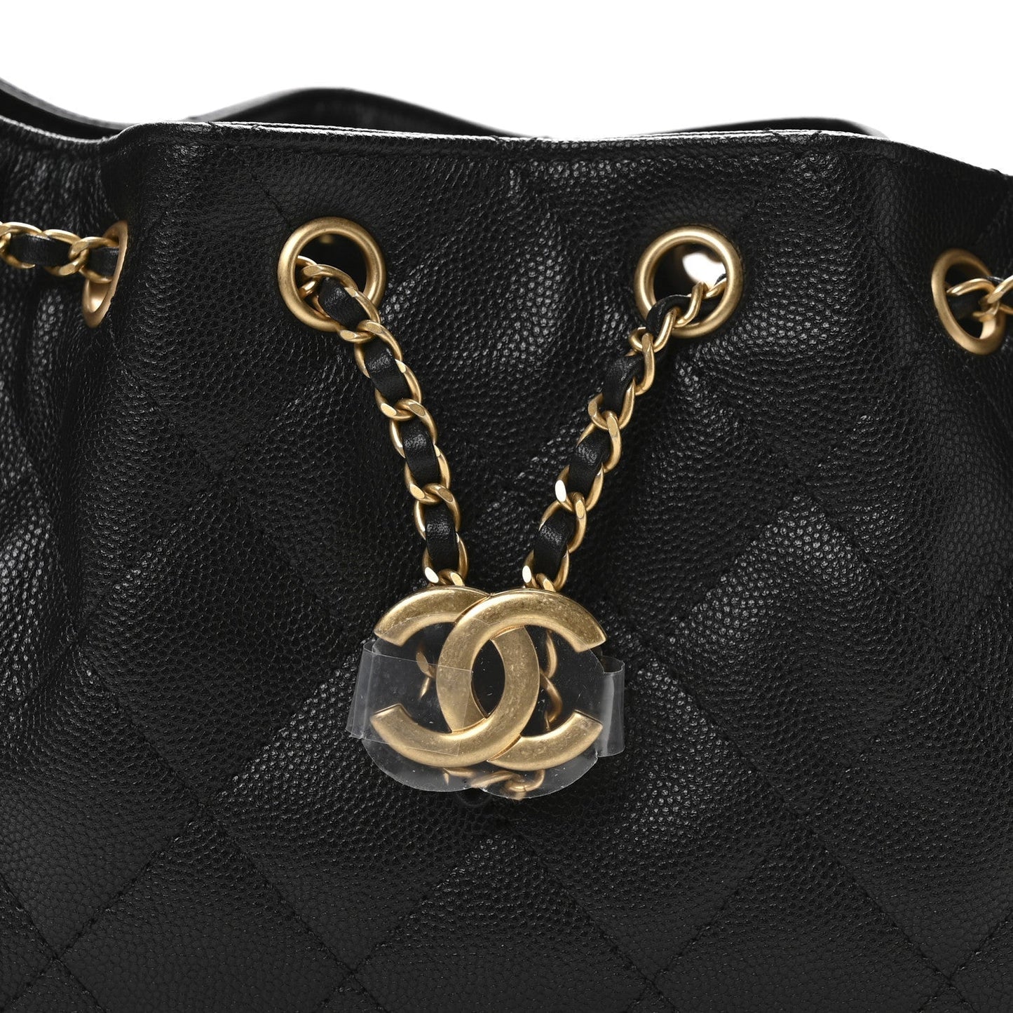 Caviar Quilted Mini Chanel 25 Handbag Black