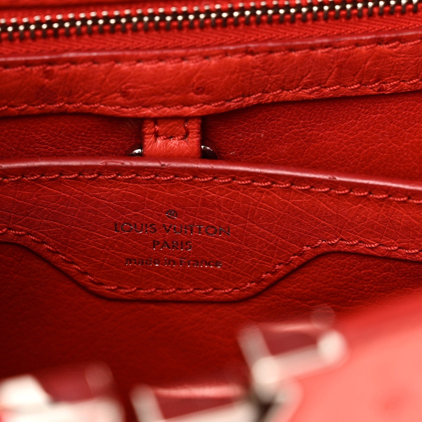 Ostrich Capucines BB Coquelicot
