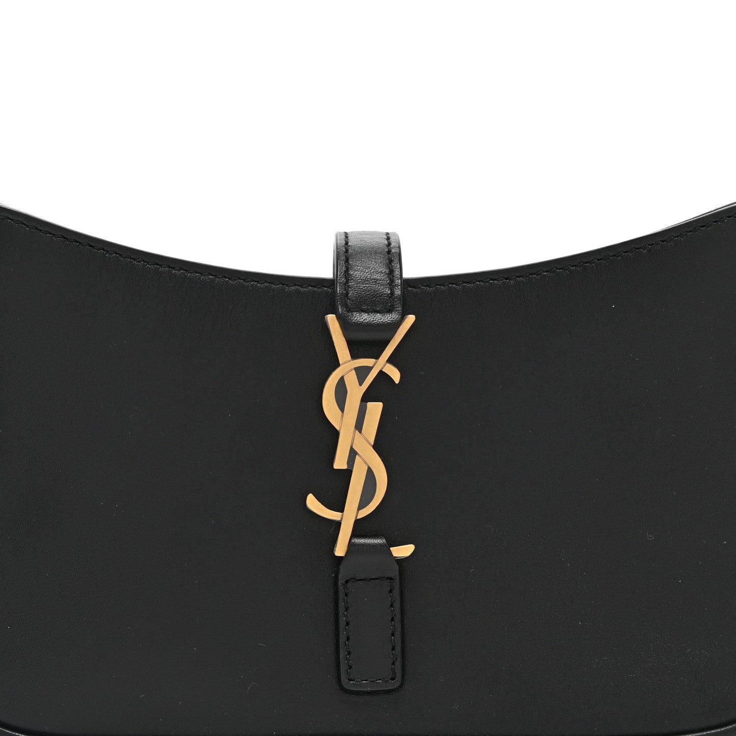 Smooth Calfskin Le 5 A 7 Mini Hobo Black