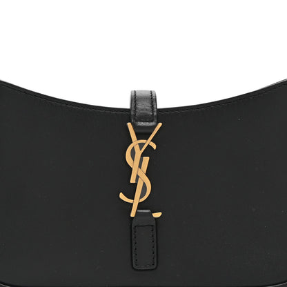 Smooth Calfskin Le 5 A 7 Mini Hobo Black