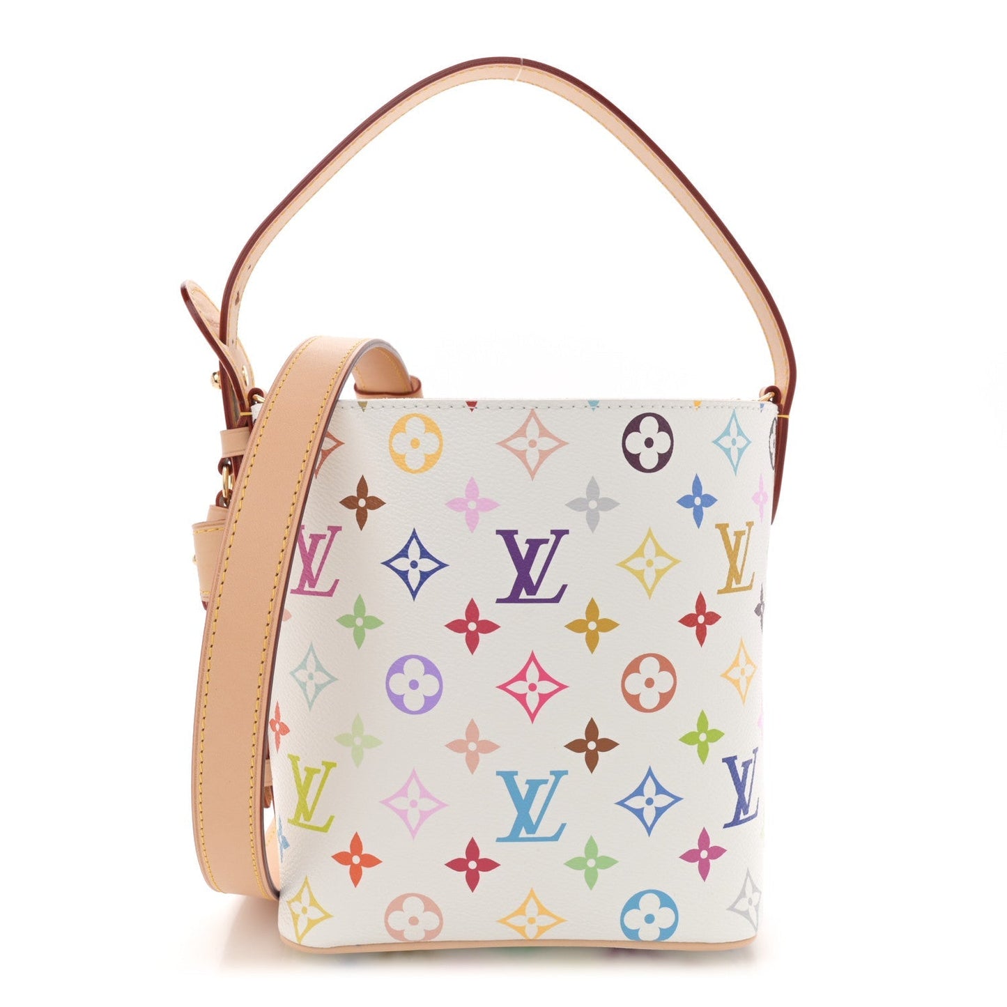 LV X TM Monogram Multicolor All In BB White