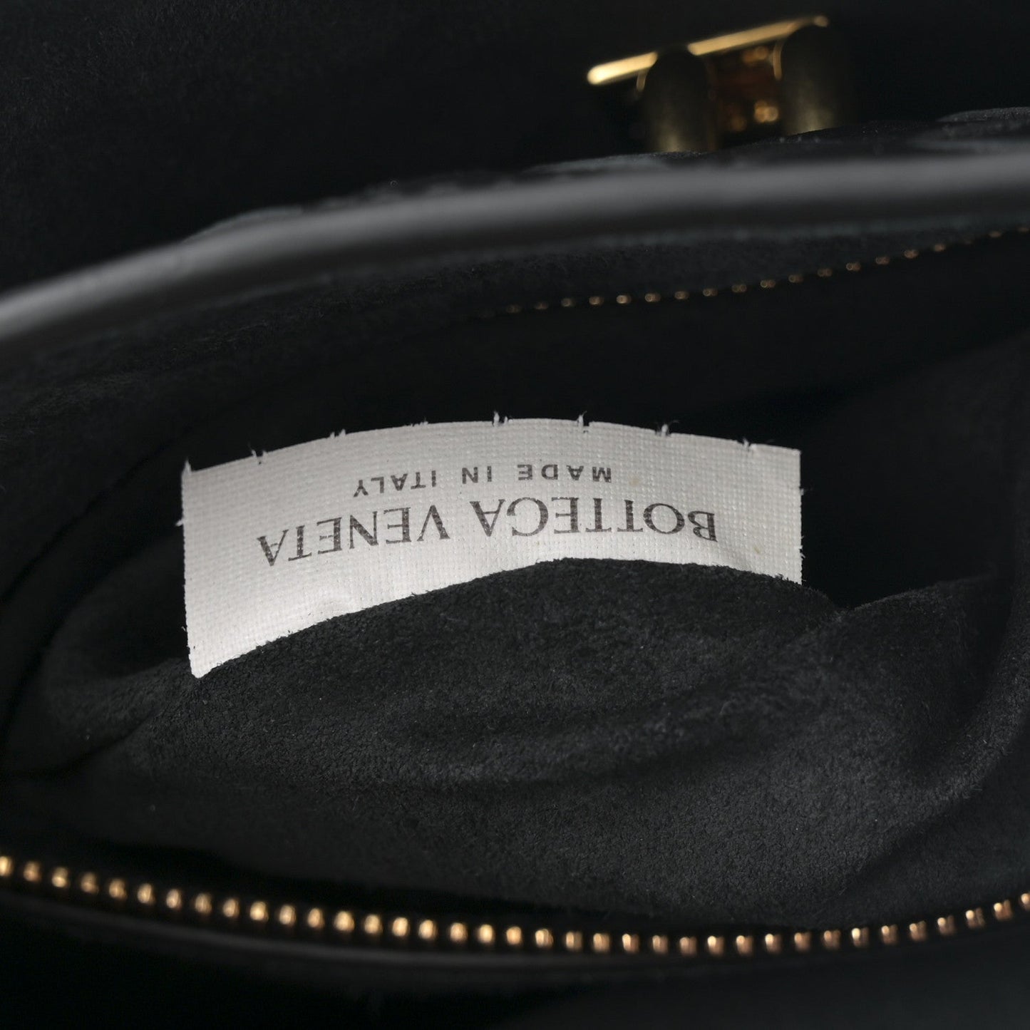 Silky Calfskin Small Ciao Ciao Black