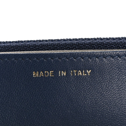 Snakeskin Wallet On Chain WOC Blue