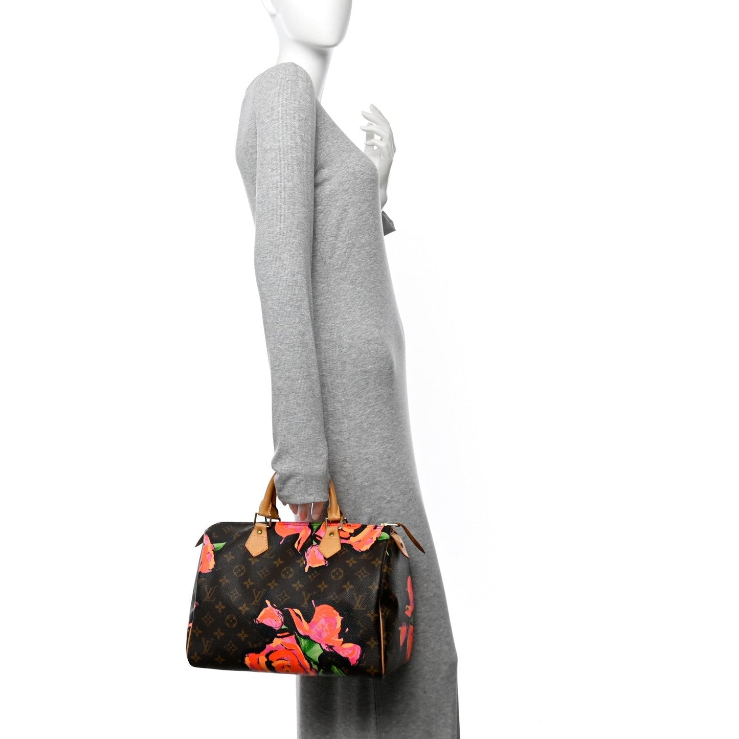 Monogram Roses Speedy 30