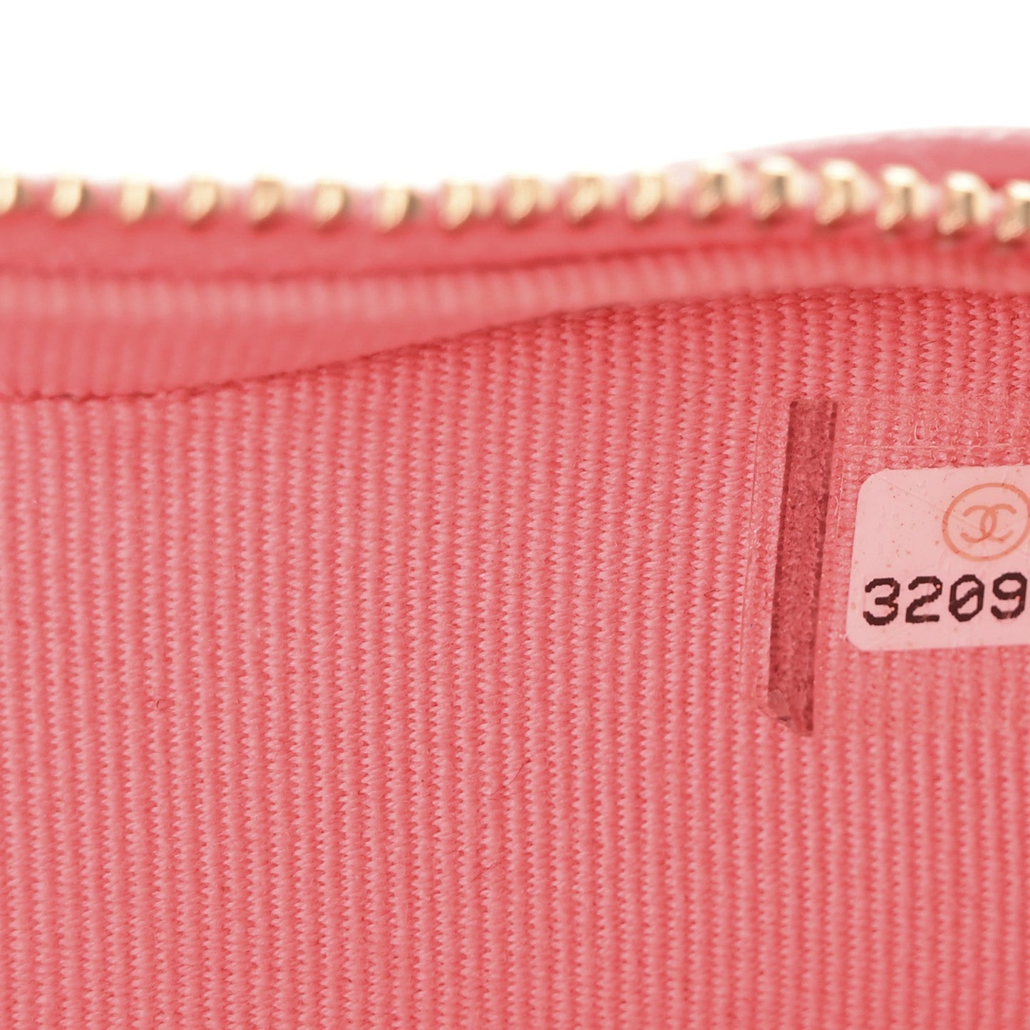 Lambskin Quilted CC In Love Heart Clutch With Chain Pink