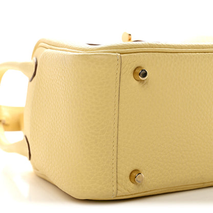Taurillon Clemence Verso Mini Lindy 20 Jaune Poussin Craie