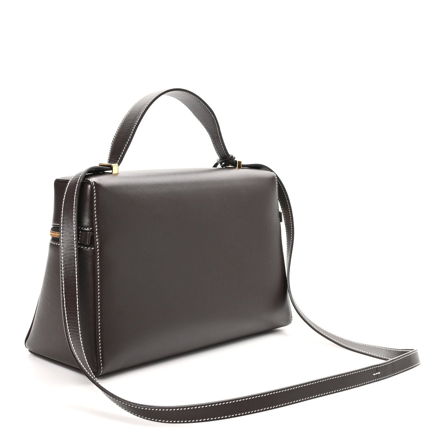Smooth Calfskin Extra Bag L27 Dark Choco Licorice