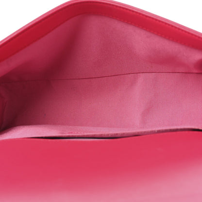 Lambskin Quilted Medium Boy Flap Fuchsia