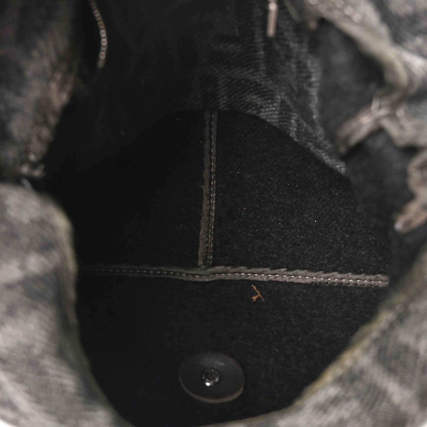 Wool Zucca Mama Baguette Grey