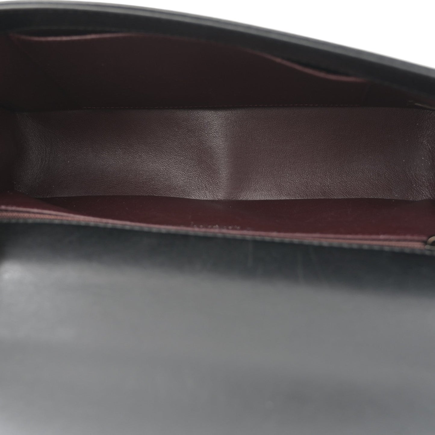 Calfskin Embossed New Medium Paris Salzburg Boy Flap Black