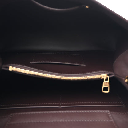 Smooth Calfskin Capucines MM Souple Chocolate