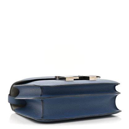 Epsom Constance Verso 24 Bleu Agate Gris Mouette