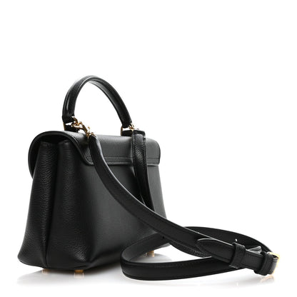 Smooth Satinated Calfskin Teen Nino Black
