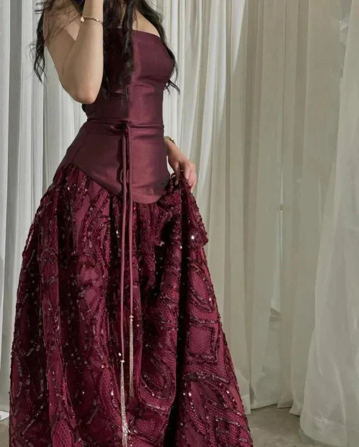 Elegant Straps Sheath Midnight Blue Long Prom Dresses Satin Midnight Blue Prom Gown