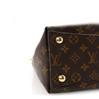 Monogram V Tote MM Black