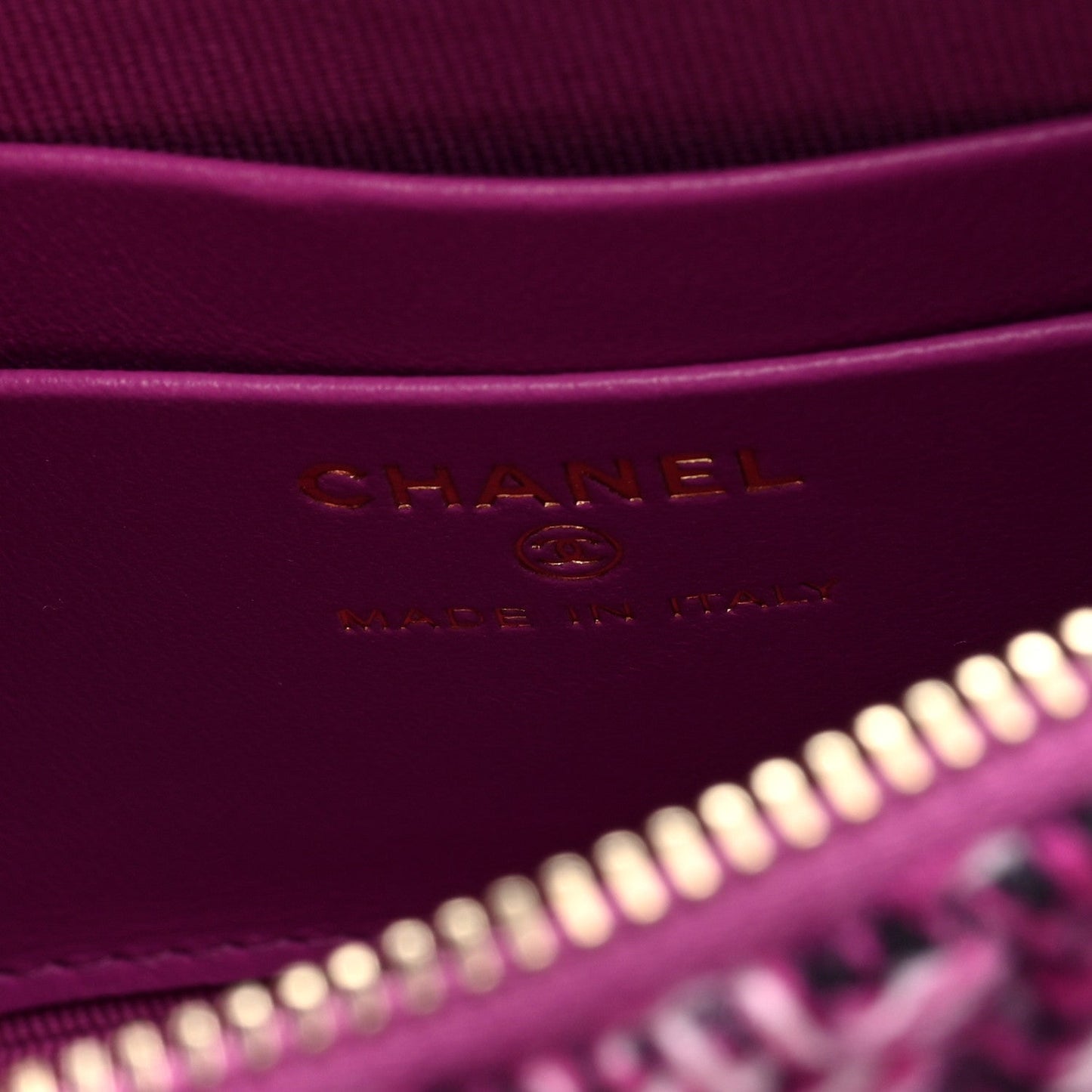 Tweed Quilted Mini Clutch With Chain Purple