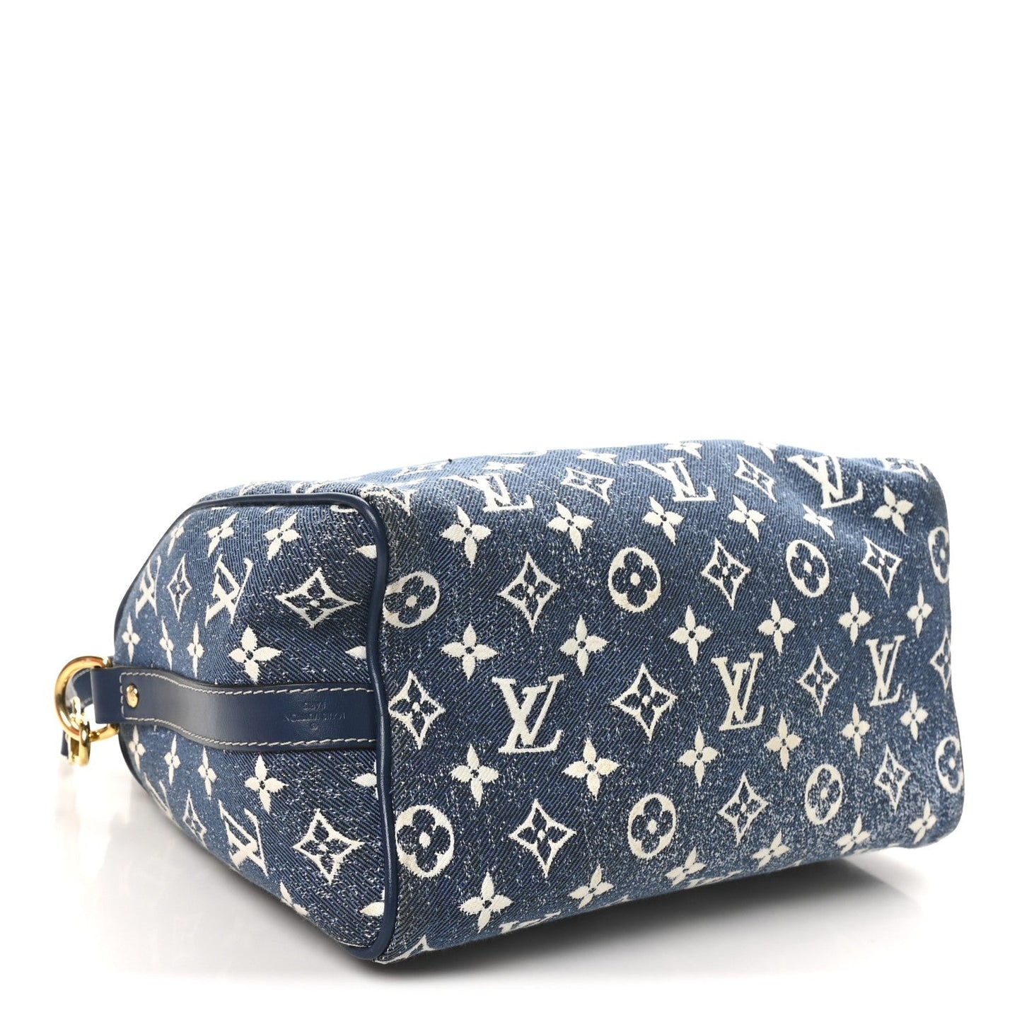 Monogram Jacquard Denim Speedy Bandouliere 25 Bleu
