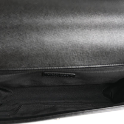 Caviar Quilted New Medium Boy Flap Black