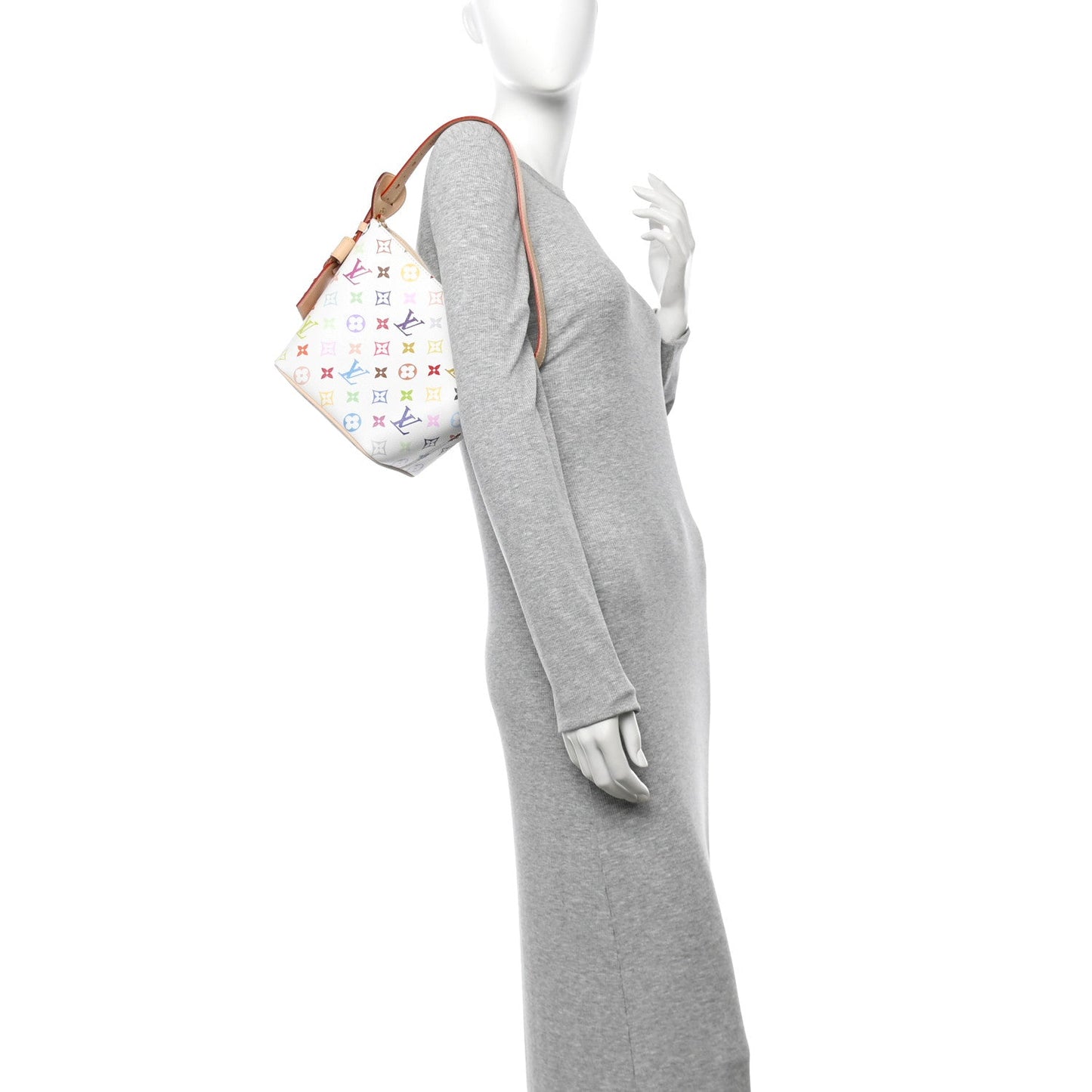 LV x TM Monogram Multicolor All In BB White