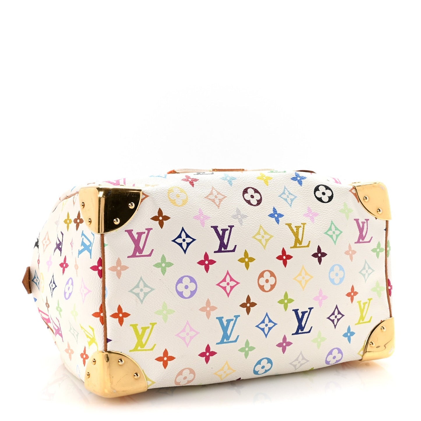Monogram Multicolor Speedy 30 White