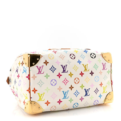 Monogram Multicolor Speedy 30 White
