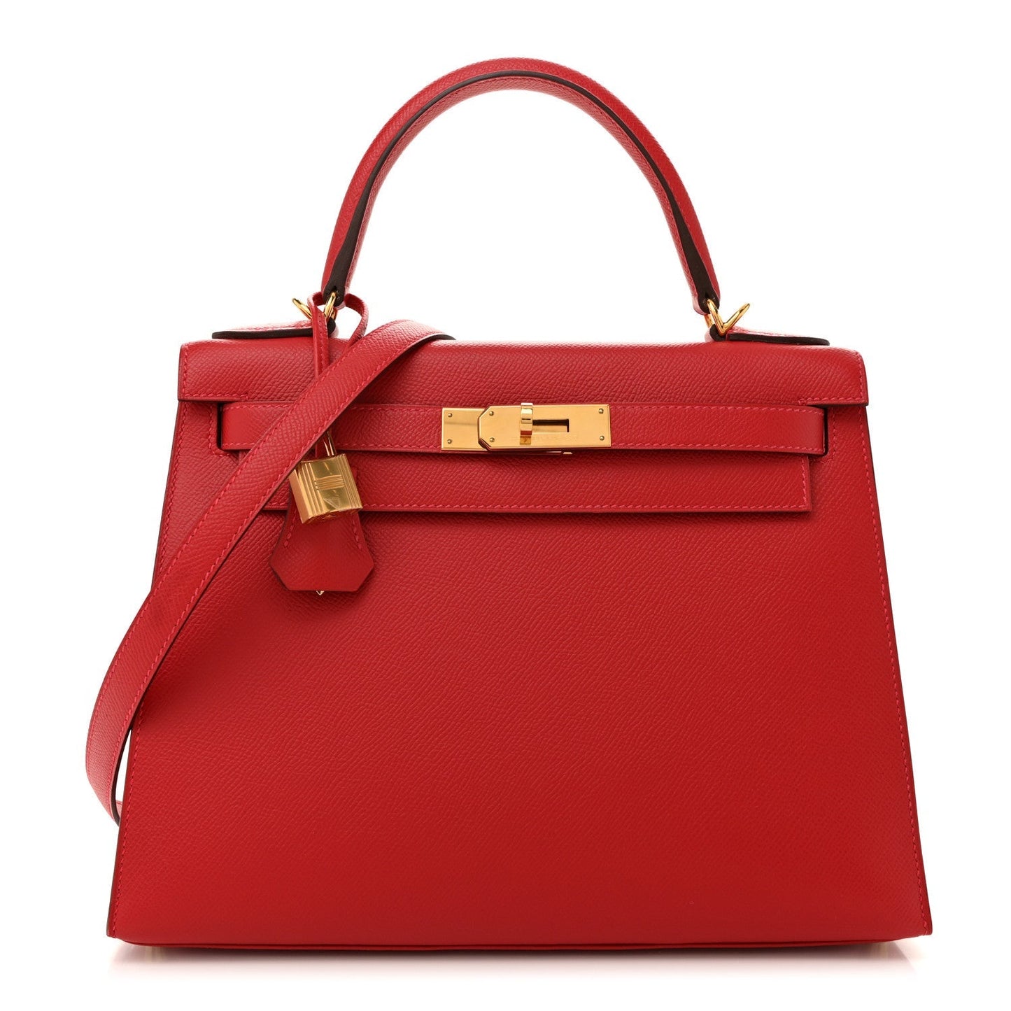 Epsom Kelly Sellier 28 Rouge Casaque