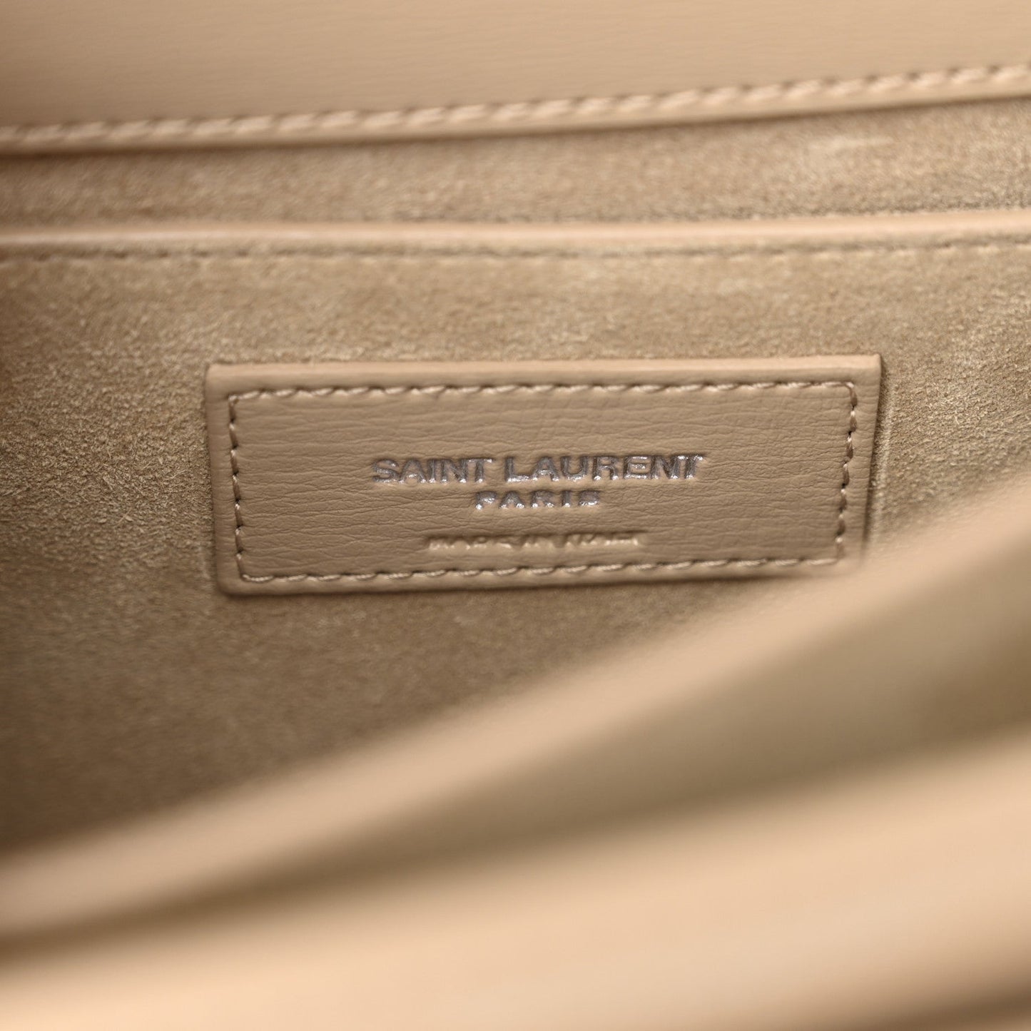 Calfskin Medium Monogram Sunset Dark Beige