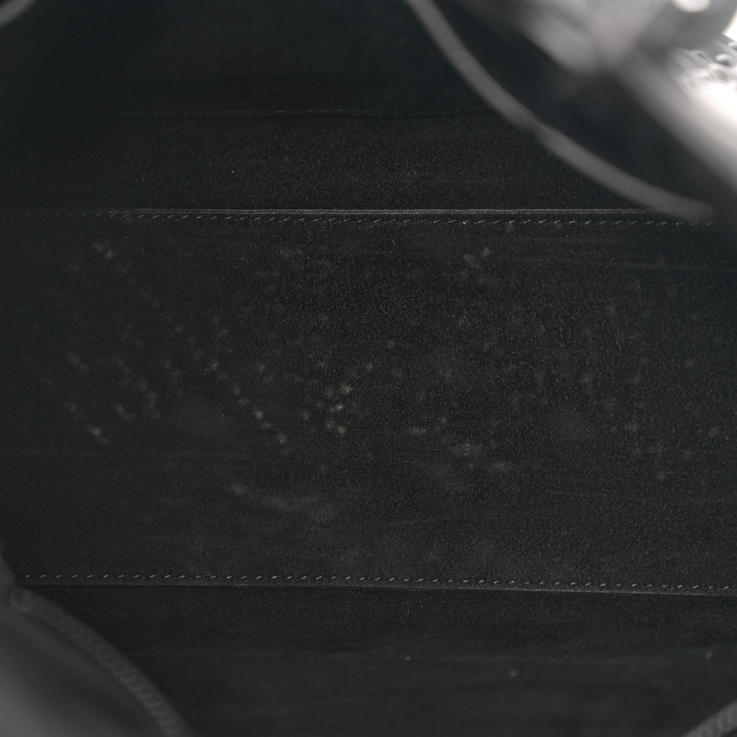 Matte Calfskin Cannage Studded Medium Supple Lady Dior Ultra Black
