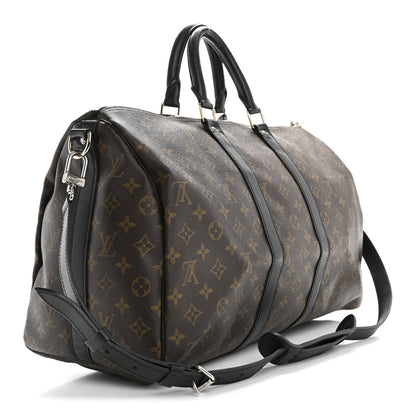 Monogram Macassar Keepall Bandouliere 45