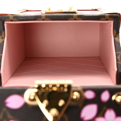 LV X TM Monogram Cherry Blossom Camera Box Sakura Brown