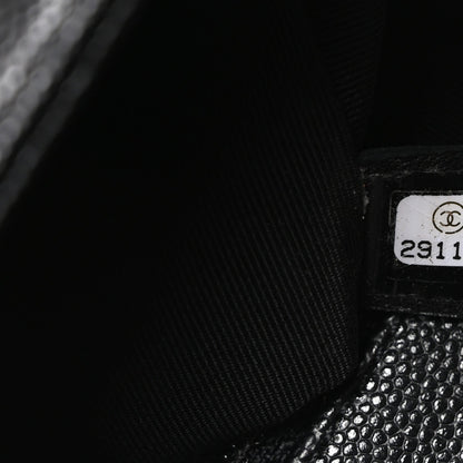 Caviar Quilted New Medium Boy Flap Black