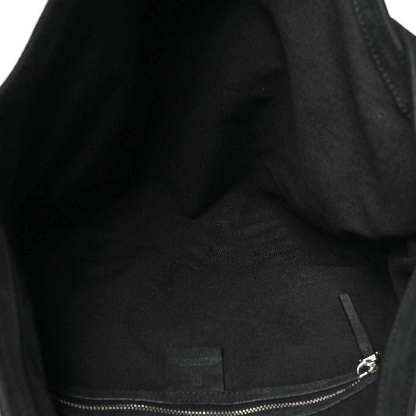 Suede Medium Voyou Bag Black