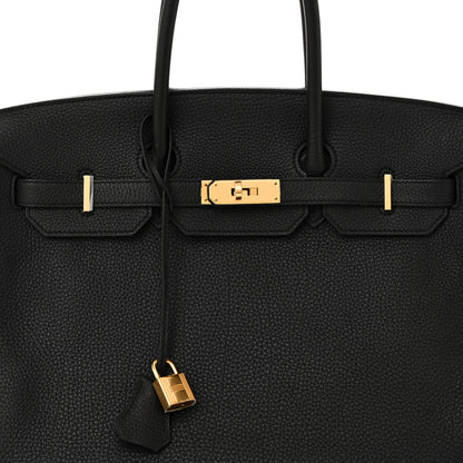 Togo Birkin 35 Black