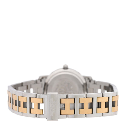 Stainless Steel 24mm Clipper Quartz Watch Gold