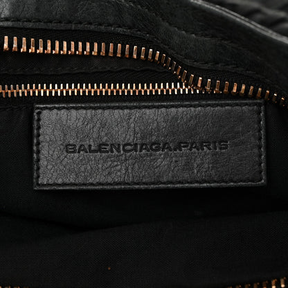 Agneau Giant 21 Rose Gold Hardware City Black
