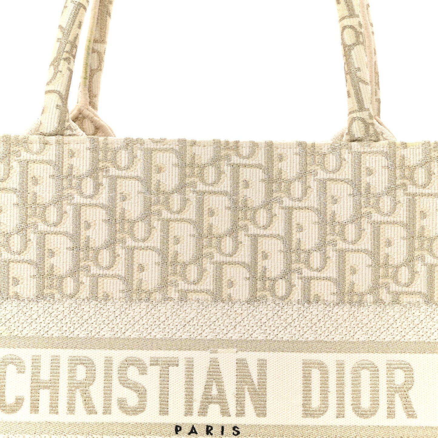 Oblique Medium Book Tote Gold Multicolor