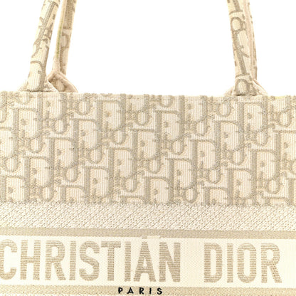 Oblique Medium Book Tote Gold Multicolor