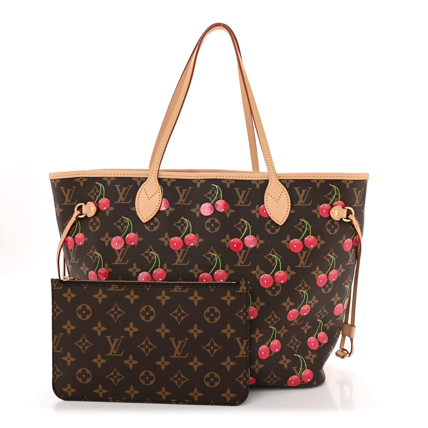 LV X TM Monogram Cerises Neverfull MM
