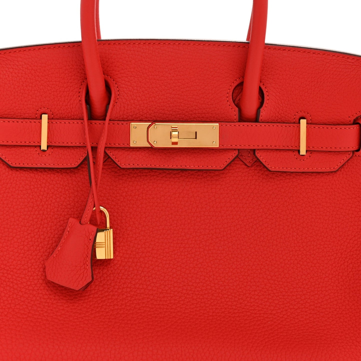 Togo Birkin 30 Rouge Tomate