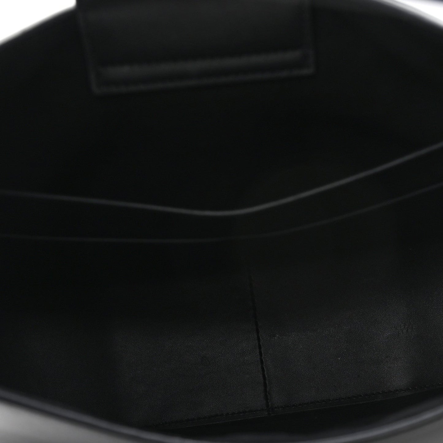 Calfskin Medium Gancio Hobo Black