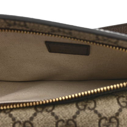 GG Supreme Monogram Textured Dollar Calfskin Blondie Belt Bag Beige Ebony New Acero