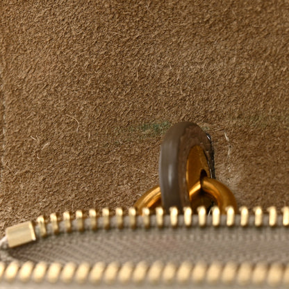 Baby Grained Calfskin Micro Belt Bag Light Taupe